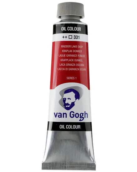 Van Gogh Madder Lake Deep Oil Color – 40 Ml, Series 1 1