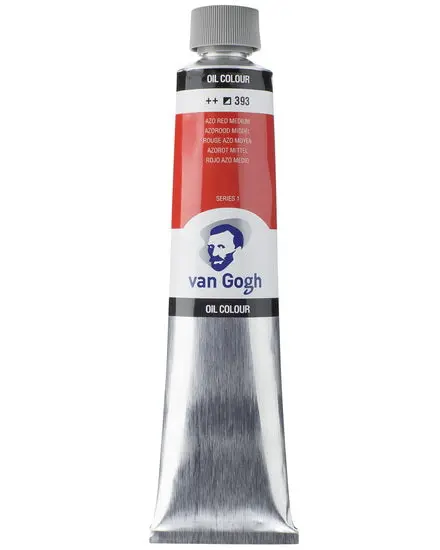 Van Gogh Oil Paint – Azo Red Medium, 200Ml, Series 1 1