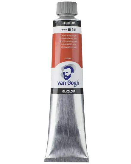 Van Gogh Oil Paint – Cadmium Red Light, Series 2, 200 Ml 1