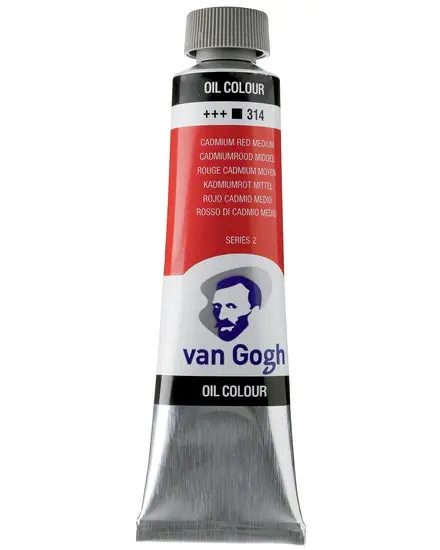 Van Gogh Oil Paint – Cadmium Red Medium, Series 2, 40 Ml 1