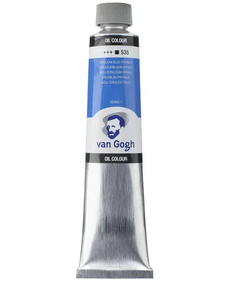 Van Gogh Oil Paint – Cerulean Blue Phthalo, 200Ml Tube 1