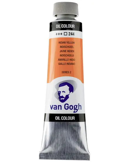 Van Gogh Oil Paint – Indian Yellow, 40Ml Tube (Series 2) 1