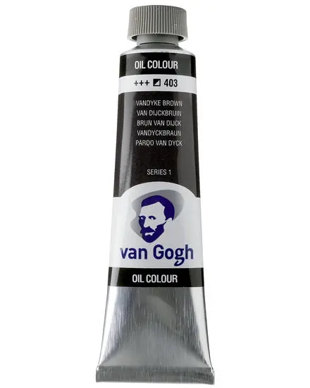 Van Gogh Oil Paint – Vandyke Brown, 40 Ml (Series 1) 1