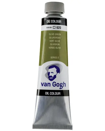 Van Gogh Olive Green Oil Paint – 40 Ml, Series 2 1