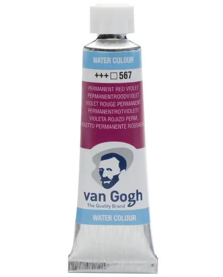 Van Gogh Permanent Red Violet Watercolor Paint – 10 Ml Tube (Series 40) 1