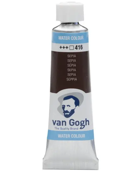 Van Gogh Watercolor Paint In Sepia – 10 Ml Tube (Series 1) 1