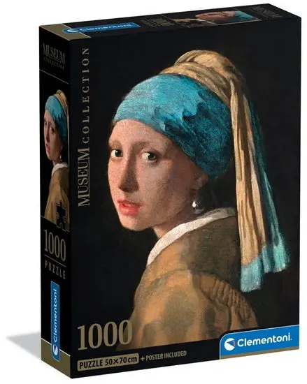 Vermeer’S 'Girl With A Pearl Earring' Jigsaw Puzzle – 1000 Pieces 1