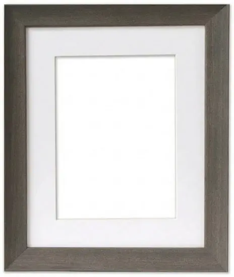 Verona Dual-Use Gray Wood Frame – 16X20" With 11X14" Mat 1