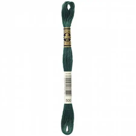 Very Dark Blue-Green Embroidery Floss – 500 1