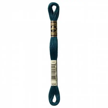 Very Dark Gray-Green Embroidery Floss – Dmc Color 924 1