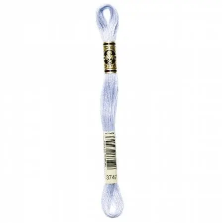 Very Light Blue Violet Embroidery Floss – Dmc #3747, 8-Strand 1