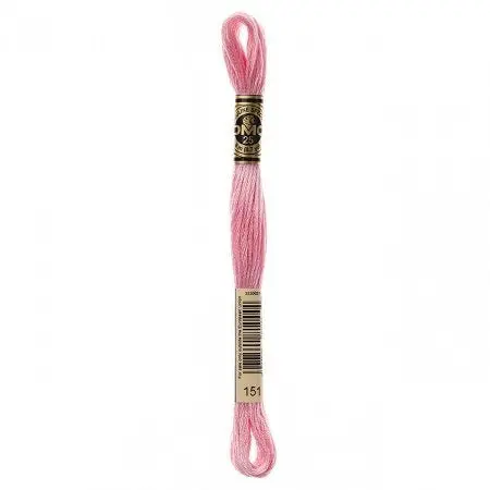 Very Light Dusty Rose Embroidery Floss – 6-Strand Cotton (Color 151) 1