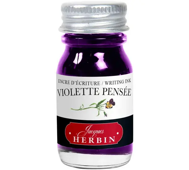 Violette Pensée Ink Bottle – 30 Ml Artist-Grade Calligraphy Ink 1