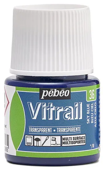 Vitrail Glass Paint – 45 Ml – Light Blue 1