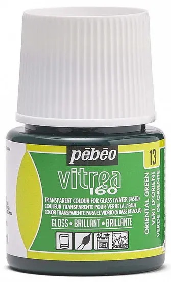 Vitrea 160 45Ml Orient Green Glass Paint For Oven-Bake Projects 1