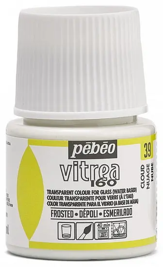 Vitrea 160 Glass Paint – Cloud White, 45Ml 1