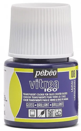 Vitrea 160 Glass Painting Medium – Lapis Lazuli, 45 Ml 1
