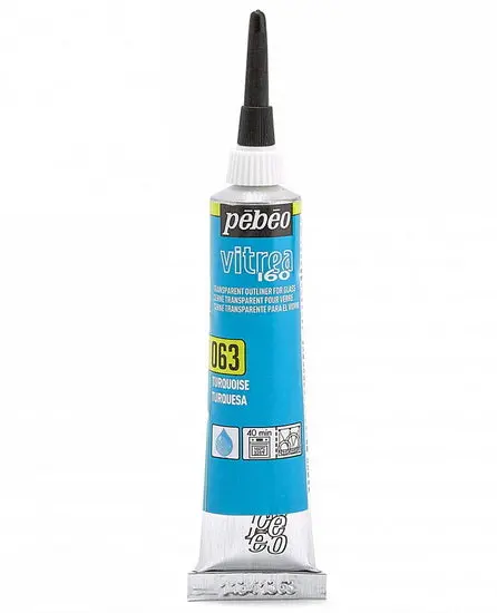 Vitrea 160 Relief Outliner – Turquoise, 20 Ml 1