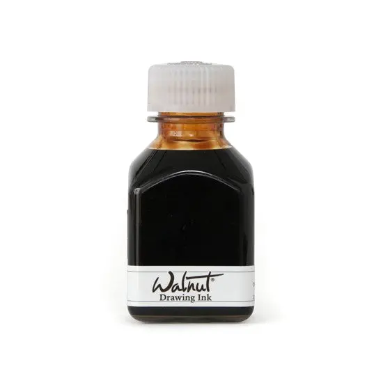 Walnut Ink Drawing Solution – Rich Brown Tone, 70Ml Bottled Ink 1