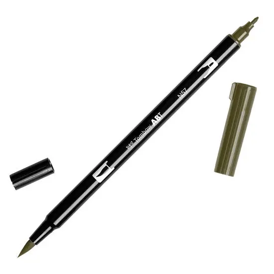 Warm Gray #5 Dual Brush Pen For Seamless Gradients And Calligraphy 1