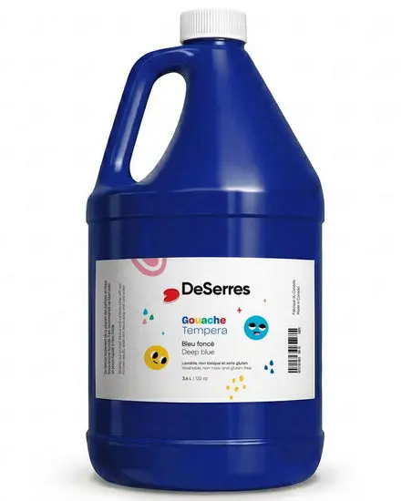 Washable Tempera Paint – 3.6 Liter Dark Blue 1