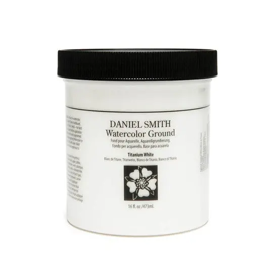 Watercolor Ground Medium – Titanium White, 473Ml Jar 1