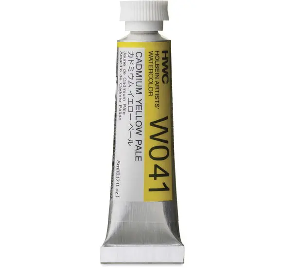 Watercolor Paint – Cadmium Yellow Pale, Series C, 5Ml Tube 1