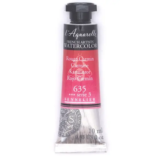 Watercolor Tube — Carmine Red, 10 Ml (Series 3) 1