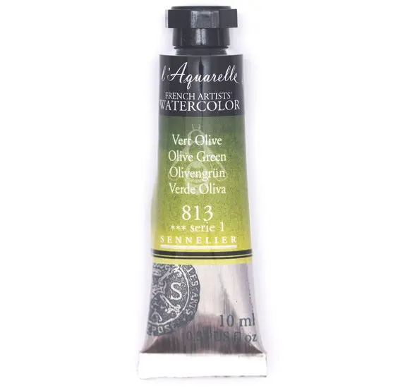 Watercolor Tube – Olive Green, 10Ml (S1 Series) 1