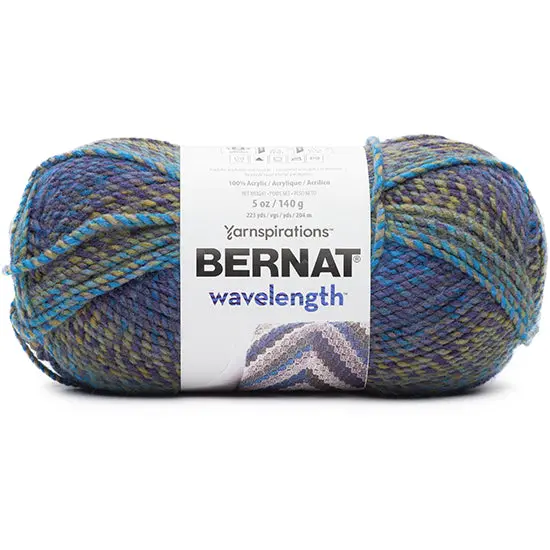 Wavelength Yarn #5 – Violet-Turquoise Shade, 140 Grams 1