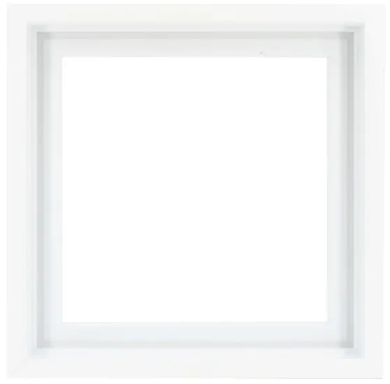 White Floating Picture Frame – 11×14 Inch Display Style 1