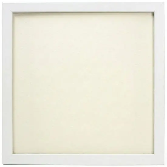 White Floating Picture Frame – 8X8 Inches 1