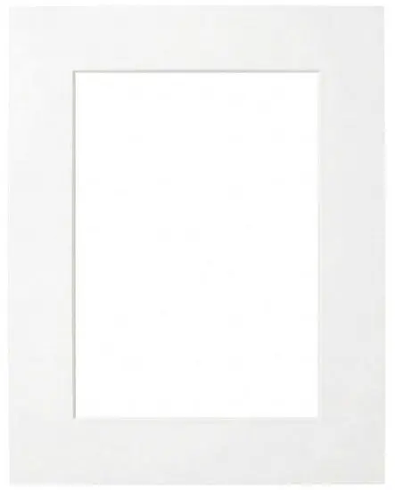 White Heart Mat Board – Dual-Size: 18×24 In / 13×19 In 1