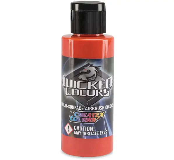 Wicked Airbrush Detail Color – Vibrant Orange, 59Ml Precision Formula 1