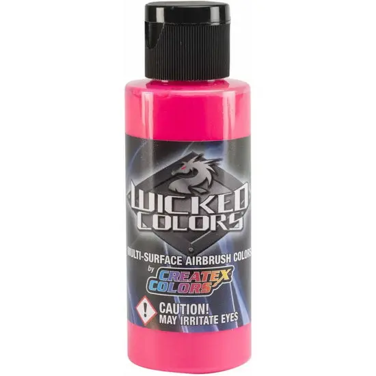 Wicked Airbrush Paint – Pink Fluorescent, 59 Ml 1