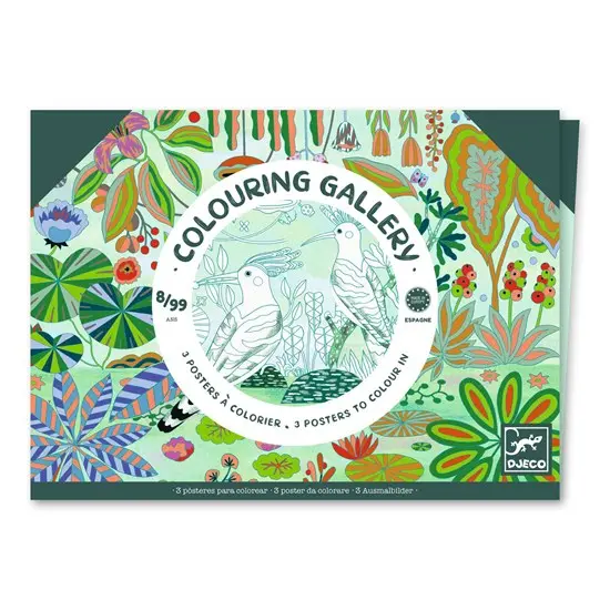 Wild Animals Coloring Book – Illustrated Gallery For Adults & Teens 1