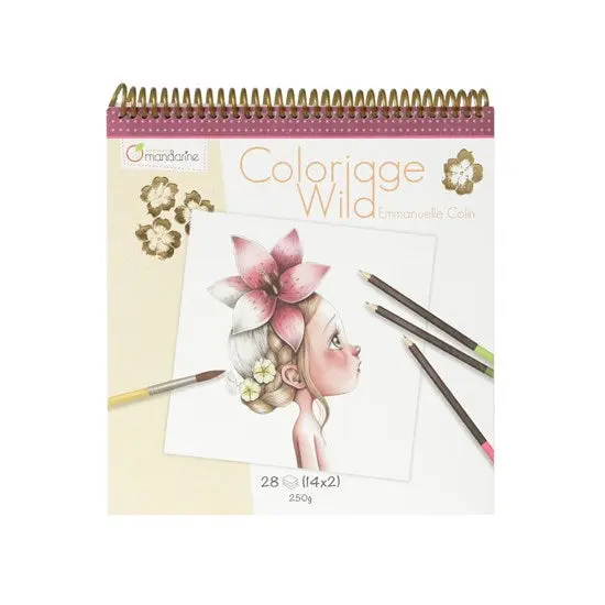 Wildlife-Themed Adult Coloring Book – Nature-Inspired Designs 1