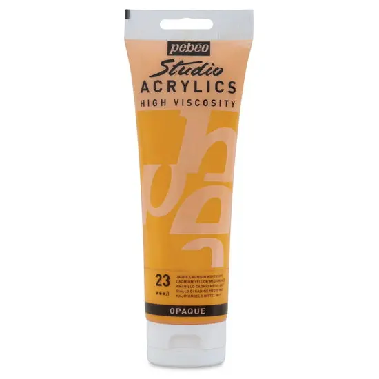 Winsor & Newton Acrylic Paint – Studio Grade, Cadmium Yellow, 250Ml 1