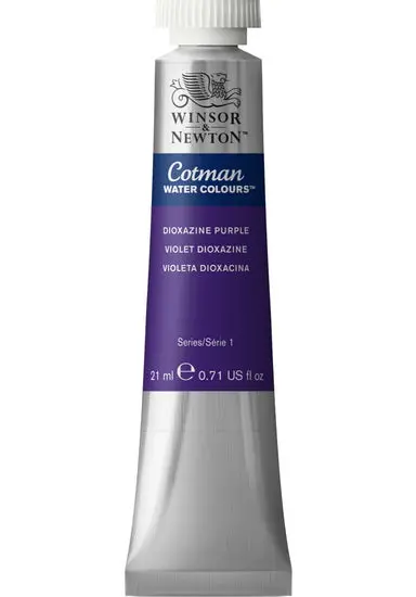 Winsor & Newton Cotman Watercolor – 21Ml Tube, Dioxazine Violet (Series 1) 1