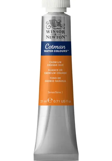 Winsor & Newton Cotman Watercolor – Cadmium Orange Hue, 21 Ml (S1) 1