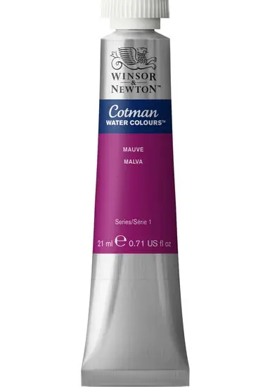 Winsor & Newton Cotman Watercolor: Mauve – 21 Ml Tube (Series 1) 1