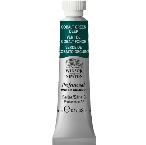 Winsor & Newton Professional Watercolor – Cobalt Green Deep, 5 Ml (Series 3) 1