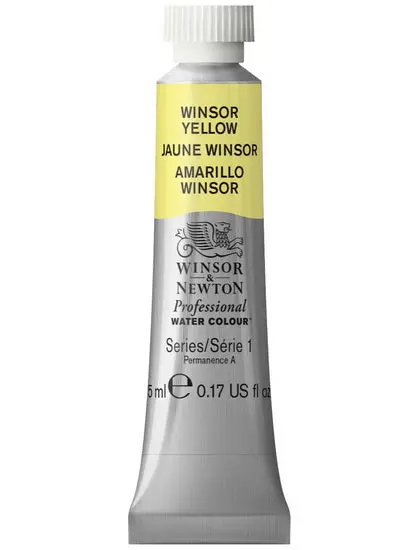 Winsor & Newton Professional Watercolor – Winsor Yellow, 5 Ml (Series 1) 1