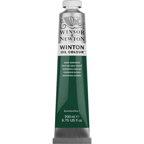 Winsor & Newton Winton Oil Paint – Dark Verdigris, 200 Ml (Series 1) 1