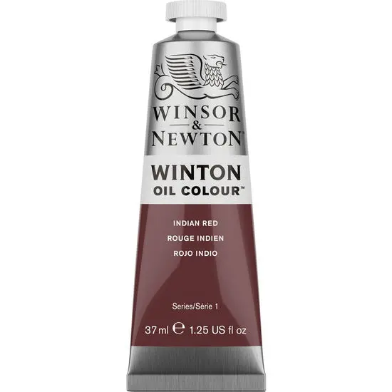 Winsor & Newton Winton Oil Paint – Indian Red, 37Ml Tube 1