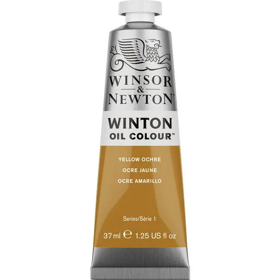 Winsor & Newton Winton Oil Paint, Yellow Ochre, Series 1, 37Ml 1