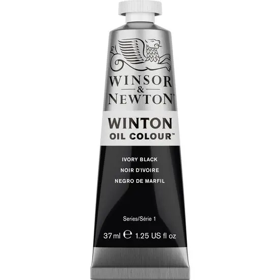 Winton Oil Paint – Ivory Black, 37Ml Tube 1
