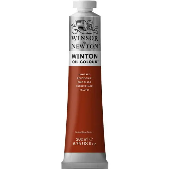 Winton Oil Paint – Light Red Hue, 200 Ml Tube (Series 1) 1