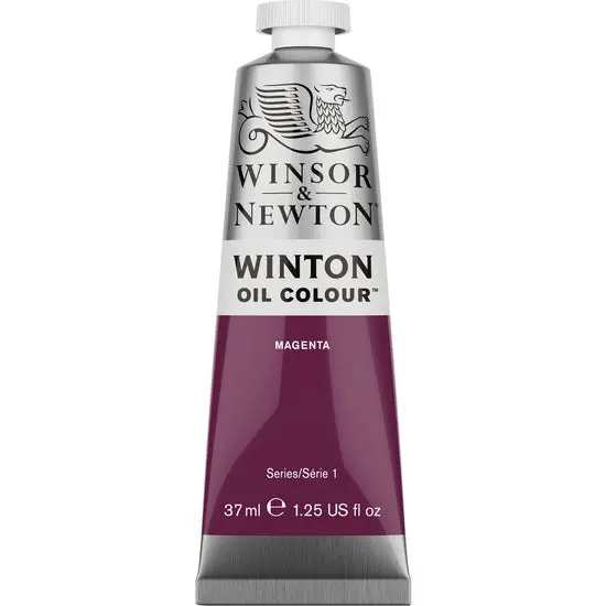 Winton Oil Paint – Magenta, 37Ml Tube, Winsor & Newton Series 1 1