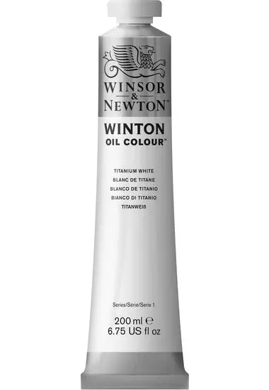 Winton Oil Paint – Titanium White, 200 Ml Artist Tube 1
